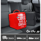 Coca-Cola Smile 1971 Series Mini Fridge 6 Can Cooler/Warmer-Efficient thermoelectric cooling and warming technology