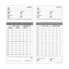 uPunch HNTC2100 Time Cards, 100 Pack-Total Regular Hours Worked and Overtime Hours Worked Columns