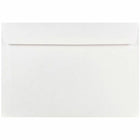 JAM Paper 7" x 10" Booklet Commercial Envelopes - White - 50 Pack-Colour: White