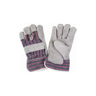 Zenith Safety Fitters Gloves, Large, Split Cowhide Palm, Cotton Inner Lining, 36 Pack-Cuff Material: Starched