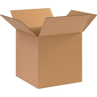 Staples Corrugated Shipping Box - 10" L x 10" W x 10" H - Kraft - 25 Pack-Brown/Kraft
