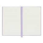 Gry Mattr Linen Hardcover Journal - Lilac-Case binding