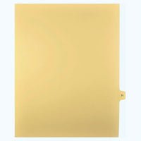 Mark Maker Legal Tabs - Letter Size - Buff - 1/15th cut - 25 tabs per package - 5 packages Pack - Number 71-Buff SingleTabs