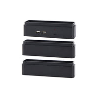 DAC Stax  MP-232 Monitor Riser Block Kit with 2 USB Charging Ports-Add a 2-port USB charging hub to your monitor riser