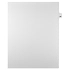 Mark Maker Legal Tabs - Letter Size - White - 1/25th cut - 25 tabs per package - 5 packages Pack - Number 180-White Single Tabs