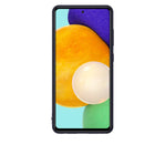 Samsung Silicone Cover Case for Samsung Galaxy A52 - Black-Soft, matte silicone surrounds your phone for a silky finish