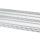 TRINITY 5-Tier Wire Shelving Rack with Wheels, Chrome (TBFC-0904)-NSF Certified