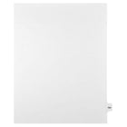 Mark Maker Legal Exhibit Index Tab White Single Tabs, 1/15th Cut, Letter Size, No Holes, Number 164, 25 Pack-White Single Tabs, 1/15th Cut