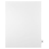Mark Maker Legal Exhibit Index Tab White Single Tabs, 1/15th Cut, Letter Size, No Holes, Number 164, 25 Pack-White Single Tabs, 1/15th Cut