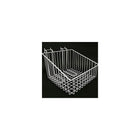 Wamaco Slanted Slatwall/Gridwall Wire Basket - 12"W x 12"D x 8"H - White - 2 Pack-Size: 12"W x 12"D x 8"H