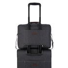 Swiss Gear 17.3" RFID Laptop Bag - Grey-RFID blocking pocket can help prevent high-tech identity thieves from stealing personal information stored on microchips in passports and credit cards