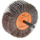 Walter Surface Technologies Flap Wheels-Coolcut Flap Wheels, Aluminum Oxide, 60 Grit, 3" x 1" x 1/4" - 4 Pack-Abrasive Material: Aluminum Oxide