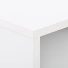 CorLiving Acerra 39"W Entryway Table/Desk - White-Inside of drawer is fully finished