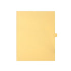 Mark Maker Legal Exhibit Index Tab Buff Single Tabs, 1/26h Cut, Letter Size, No Holes, Letter M, 25 Pack-Buff Single Tabs, 1/26th Cut