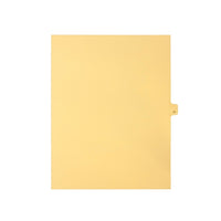 Mark Maker Legal Exhibit Index Tab Buff Single Tabs, 1/26h Cut, Letter Size, No Holes, Letter M, 25 Pack-Buff Single Tabs, 1/26th Cut