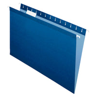 Pendaflex Premium Coloured Hanging File Folders - Navy - Legal Size - 25 Pack-10 times stronger than standard folders to last longer and hold more without tearing