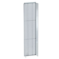 Azar Displays Pegboard Powerwing Display, 14" x 60", Clear (700354-CLR)-Clear plastic