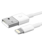 Exian Lightning USB Cable, 1m, White, 3 Pack-1 meter / 3 feet