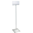 Azar Pedestal Two-Sided Sign Holder - 11" W x 7" H -Sold in Multiples of: 1