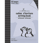 Louis Garneau Exercise Book, Interlined, 9-1/4" x 7-1/4", 32 Pages, Purple, 48 Pack-Exercise book with interlined ruling, laminated covers and thick paper