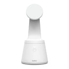Belkin Magnetic Face Tracking Tripod - White-Magnetically snap your iPhone 12 into place with easy, one-handed placement that aligns perfectly every time.
