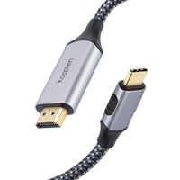 Kopplen USB-C to HDMI Cable-Plug and Play: No additional driver/software required