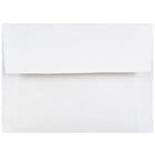 JAM Paper 4bar A1 Envelopes, 3.63" x 5.13", White, 250 Pack (47385h250)-White