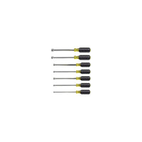 Klein Tools 7-Pc. Cushion Grip Nut Driver Sets- 6" Shafts-Drive Type Imperial