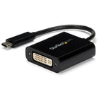 StarTech USB-C to DVI Adapter-Connect your MacBook Chromebook Dell XPS or other USB-C device to a DVI monitor or projector