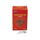 Staples Standard Paper Clips - #1 Size - 33mm - Smooth - Silver - 1,000 Pack-The fastest and easiest way to keep papers together
