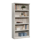 Sauder Miscellaneous Storage 5-Shelf Bookcase - 69.76" H - White Plank (426423)-5 shelves - 3 are adjustable