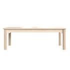 Flash Furniture Bright Beginnings Commercial Grade Wooden Rectangular Preschool Classroom Activity Table (MKME088010)-Kid-Friendly Design with Rounded Safety Corners