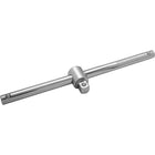 Dynamic Tools 1/2" Drive Sliding T-handle, 9-3/4" Long, Chrome Finish-1/2" Drive