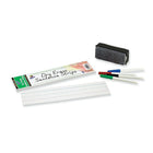 Pacon Ruled Dry Erase Sentence Strip, 3" x 12", White,, 6/Pack (PAC5187)-Dimensions: 3" x 12"