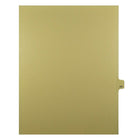 Mark Maker Legal Exhibit Index Tab Buff Single Tabs, 1/25th Cut, Letter Size, No Holes, Number 141, 25 Pack-Buff Single Tabs, 1/25th Cut