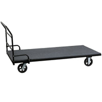Flash Furniture Folding Table Dolly with Carpeted Platform for Rectangular Tables-Folding table dolly