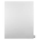 Mark Maker Legal Tabs - Letter Size - White - 1/25th cut - 25 tabs per package - 5 packages Pack - Number 125-White Single Tabs