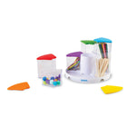 Learning Resources Create-a-Space 360 Crafts Center - Multicolor-Great for food: Made from food-safe plastic, the Create-a-Space See-Thru Spinning Bins even make a clever solution for kitchen and pantry storage!