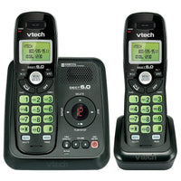 VTech CS6124-21 2 Handsets DECT 6.0 Cordless Phone with Answering System-DECT 6.0 digital technology