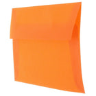 JAM Paper 4bar A1 Envelopes, 3.63 x 5 1/8, Translucent Vellum Orange, 250 Pack (1591617H)-Blank interior for personalized message