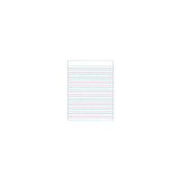 Pacon Zaner-Bloser Sulphite Paper, 8"x10.5", 1/2" Ruling, 1/4" Broken Midline, Grade 2, 3 Packs of 500 (PACZP2413)-Practice Handwriting Paper