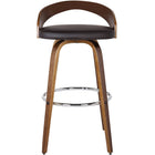 Armen Living Sonia 26" Counter-Height Bar Stool - Brown-Counter Stool for Kitchen