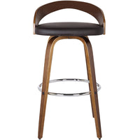 Armen Living Sonia 26" Counter-Height Bar Stool - Brown-Counter Stool for Kitchen