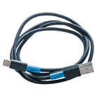 BlueDiamond SmartSync+ Lightning Cable, 3 ft (GD4816K3)-Slim, metal-housed connectors with extra-long strain relief to ensure the longest possible bend lifespan