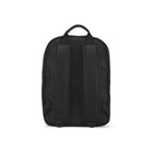 Bugatti Lisbon 14.1" Vegan Leather Backpack - Black-Padded and adjustable shoulder straps