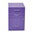 OSP Designs HPBF-512 22" Storage File Cabinet, Purple-Intended for Residential Use Only