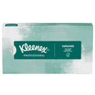 Kleenex Professional Naturals Facial Tissue - 2-Ply - White - Flat Facial Tissue Boxes for Business - 48 Pack-Flat Facial Tissue Boxes for Business
