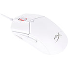 HP HyperX Pulsefire Haste 2 Lightweight Wired Optical Gaming Mouse with RGB Lighting - White-8000Hz polling rate for maximum performance