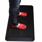 Uncaged Ergonomics Ergonomic Anti-Fatigue Mat - Black-Beveled, no curl edges