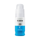 Canon GI-20 Cyan Ink Bottle (3394C001)-Cyan
